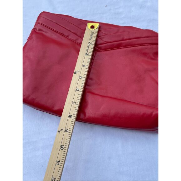 Vintage red faux leather Holiday Fair Inc crossbody bag - Picture 6 of 9